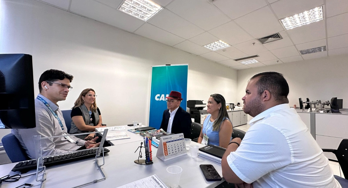 Abdoral Melo busca recursos junto à Caixa para o XX Festival Cultural dos Cocais