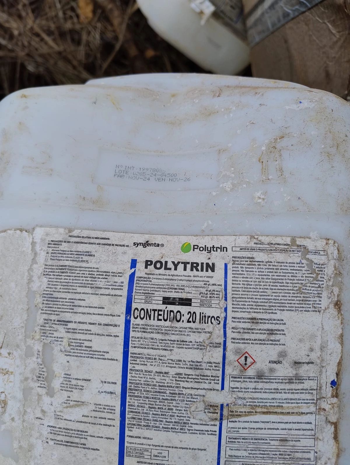 Adapi autua recicladora por descarte irregular de embalagens de agrotóxicos