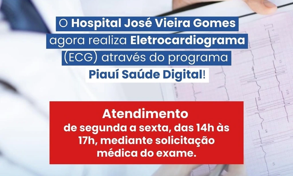 Alto Longá passa realizar eletrocardiograma pelo programa Piauí Saúde Digital