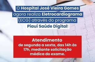 Alto Longá passa realizar eletrocardiograma pelo programa Piauí Saúde Digital (Foto: Reprodução) Alto Longá passa realizar eletrocardiograma pelo programa Piauí Saúde Digital (Foto: Reprodução)