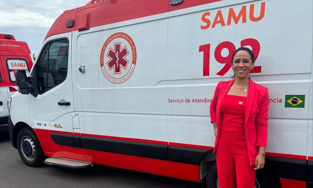 Alto Longá recebe nova ambulância do SAMU e amplia sistema de atendimento
