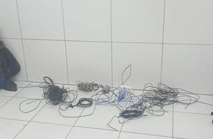 Arrombador foi preso nesta quarta (05) no centro de Timon (Foto: Reprodução) Arrombador foi preso nesta quarta (05) no centro de Timon (Foto: Reprodução)