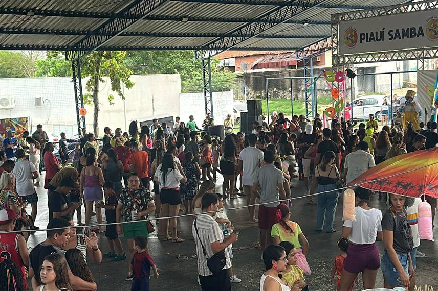Bloco Piauí Samba leva alegria e muito samba para famílias na Zona Sul de Teresina Bloco Piauí Samba leva alegria e muito samba para famílias na Zona Sul de Teresina