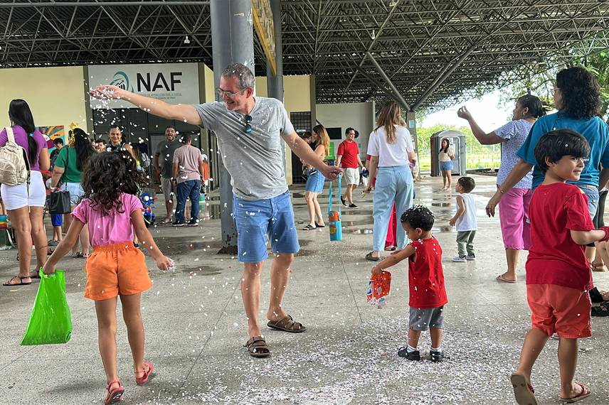 Bloco Tan-Dan-Dan anima crianças com muita folia e lazer para famílias em Teresina Bloco Tan-Dan-Dan anima crianças com muita folia e lazer para famílias em Teresina