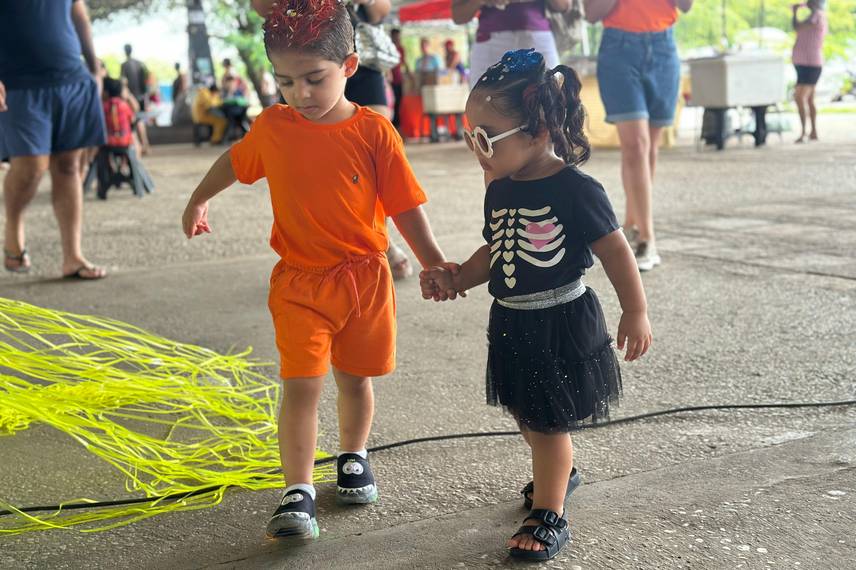 Bloco Tan-Dan-Dan anima crianças com muita folia e lazer para famílias em Teresina Bloco Tan-Dan-Dan anima crianças com muita folia e lazer para famílias em Teresina