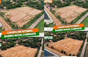 Campo de futebol em Curimatá (Foto: Reprodução/Instagram) Campo de futebol em Curimatá (Foto: Reprodução/Instagram)