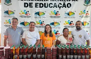 Campo Largo do Piauí entrega alimentos da agricultura familiar para as escolas (Foto: Reprodução/Instagram) Campo Largo do Piauí entrega alimentos da agricultura familiar para as escolas (Foto: Reprodução/Instagram)