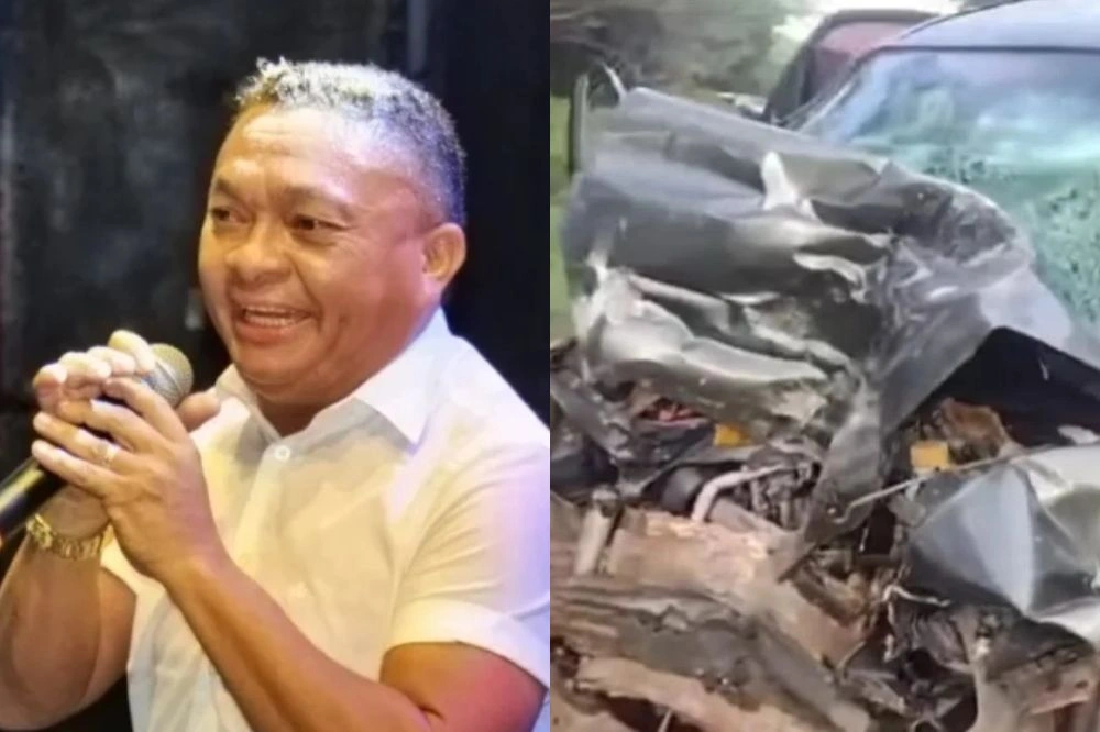 Cantor morre após colidir carro com carreta na BR-230 em São João da Varjota
