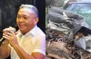 Cantor morre após colidir carro com carreta na BR-230 em São João da Varjota (Foto: Reprodução)