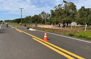 Colisão entre duas motocicletas deixa um morto e um ferido na PI-309, em Cocal (Foto: Reprodução/Blog do Coveiro)