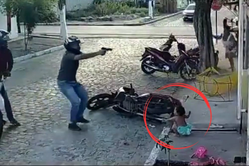 Criança fica entre os tiros durante tentativa de homicídio na Paraíba