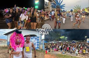 Demerval Lobão celebra a maior Segundona de Carnaval com multidão nas ruas (Foto: Lourrany Meneses/Conecta Piauí) Demerval Lobão celebra a maior Segundona de Carnaval com multidão nas ruas (Foto: Lourrany Meneses/Conecta Piauí)