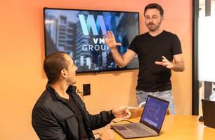 Diretor de estratégia e inovação da VMV Real Estate, Vinícius Marques, e Marcelo Völker, diretor de planejamento da VMV Real Estate (Foto: Reprodução)