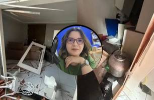 Empresária morre após explosão de botijão de gás dentro de casa em Piripiri (Foto: Reprodução)