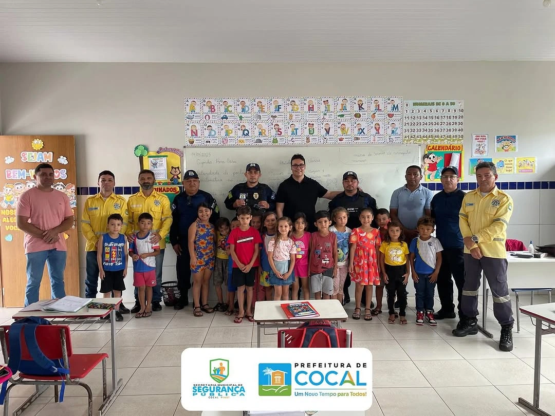 Escolas Mais Seguras visa proteção e tranquilidade nas unidade de ensino em Cocal