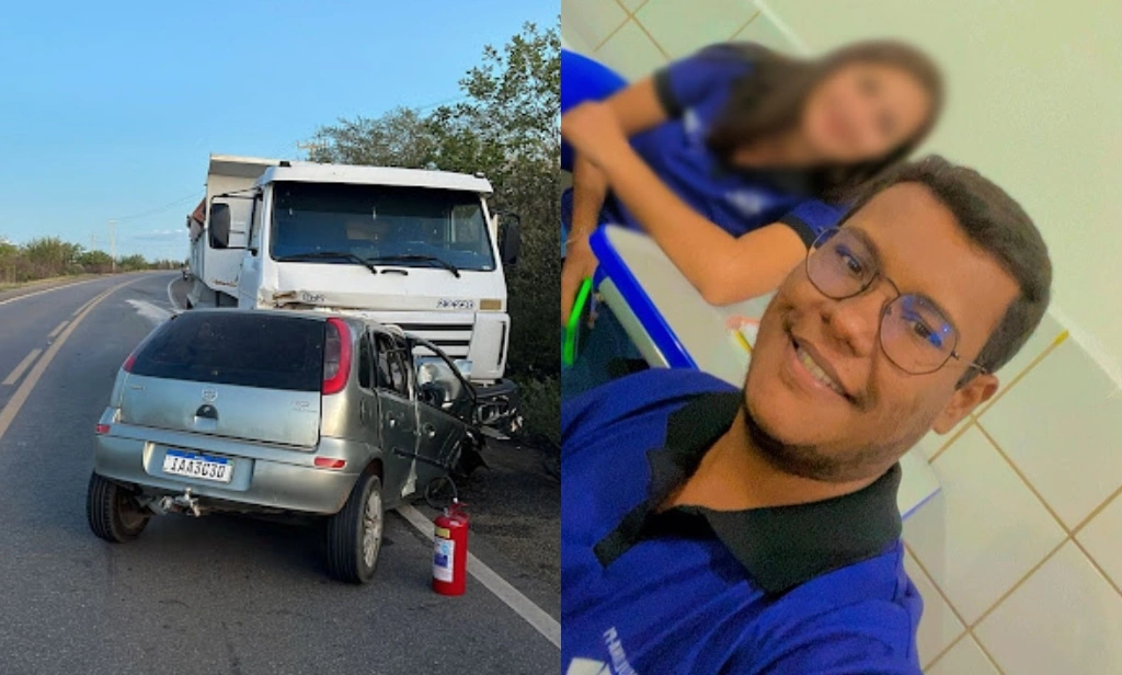 Estudante morre em acidente entre carro e caminhão no Piauí