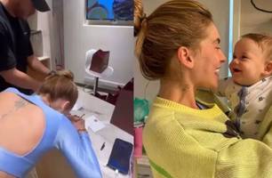 Filho de Virginia, José Leonardo, recebe alta após 4 dias internado (Foto: Reprodução) Filho de Virginia, José Leonardo, recebe alta após 4 dias internado (Foto: Reprodução)