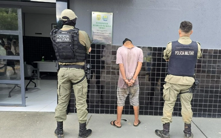 Foragido é localizado pela polícia, tenta fugir mas é preso em município no Piauí