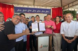 Governador anuncia R$ 20 milhões para reforma de rodovia e obras em Novo Oriente (Foto: Conecta Piauí) Governador anuncia R$ 20 milhões para reforma de rodovia e obras em Novo Oriente (Foto: Conecta Piauí)