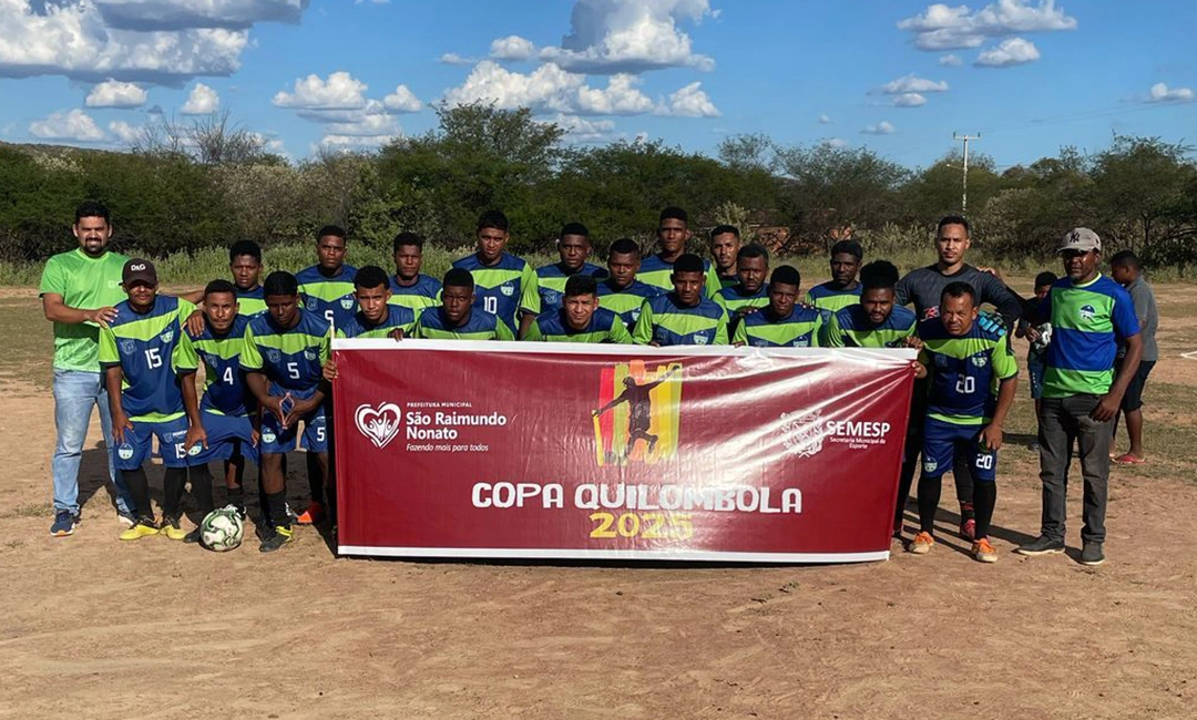 Grande final da Copa Quilombola: Emas FC e São Vitor disputam o título de Campeão