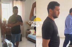 Homem com mandado em aberto por dívida de pensão e estelionato é preso em Teresina (Foto: Reprodução) Homem com mandado em aberto por dívida de pensão e estelionato é preso em Teresina (Foto: Reprodução)