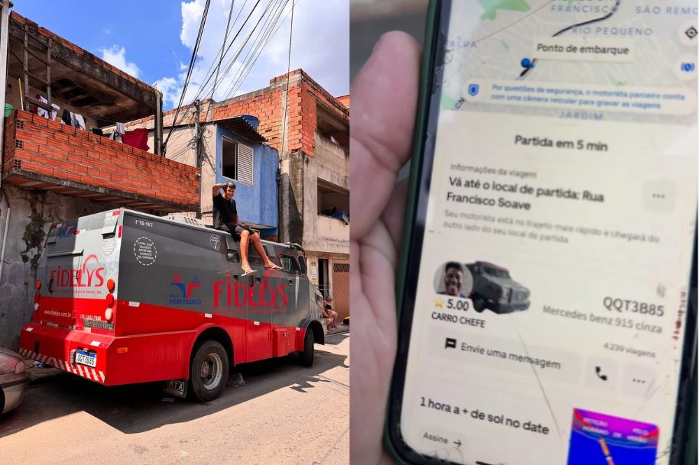 Homem compra carro-forte em leilão e usa como veículo como Uber em São Paulo