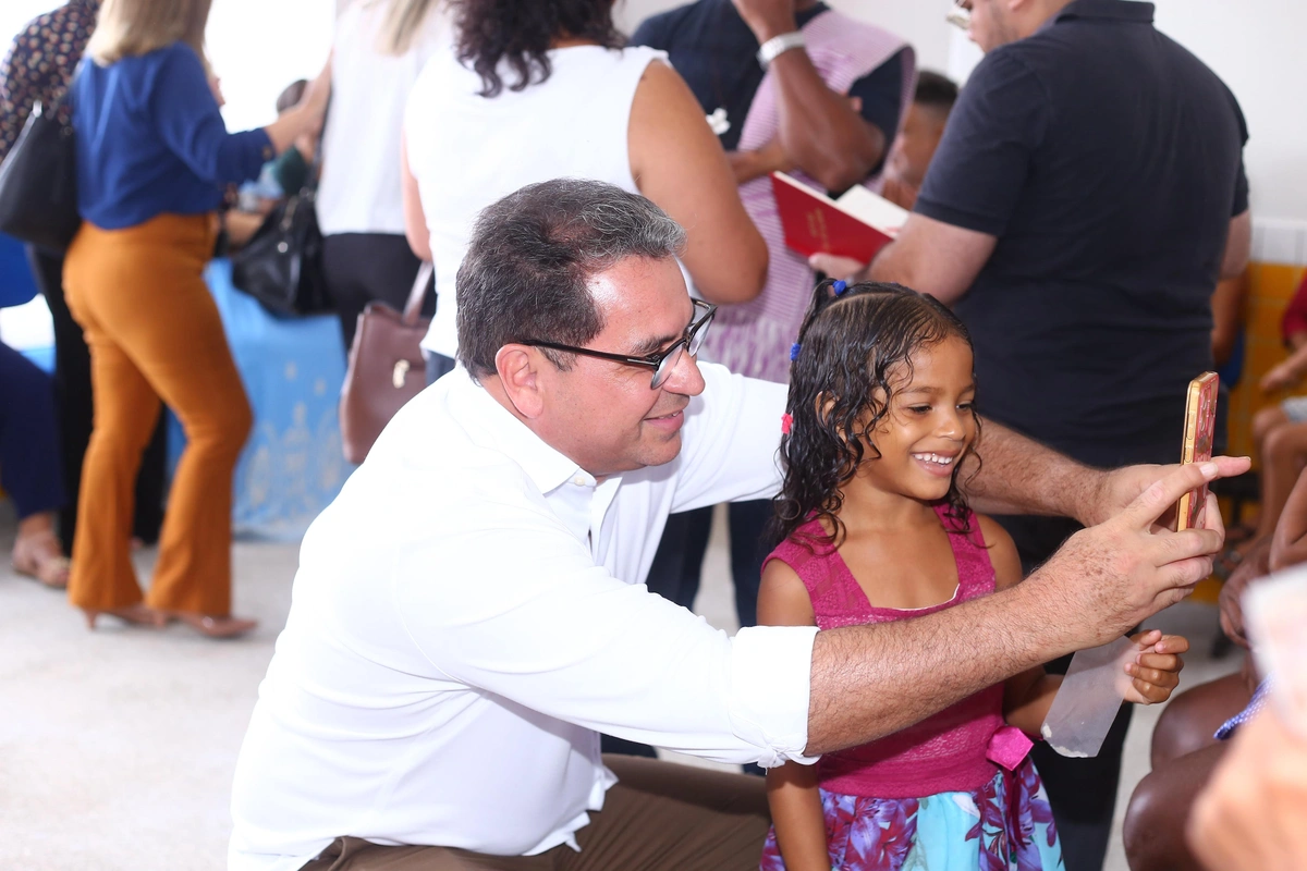 Inauguração da Creche 'Tia Irene' marca avanço na educação de Demerval Lobão