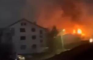 Incêndio em boate na Macedônia do Norte (Foto: Reprodução)