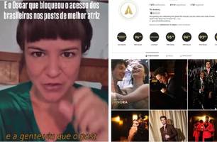 Influencer acusa Oscar de bloquear acesso dos brasileiros em posts de Melhor Atriz (Foto: Reprodução) Influencer acusa Oscar de bloquear acesso dos brasileiros em posts de Melhor Atriz (Foto: Reprodução)