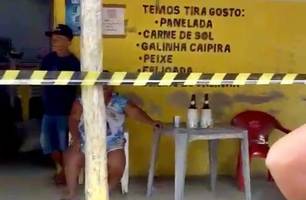 Jovem é morto a tiros em bar e outros dois ficam feridos em município no Piauí (Foto: Reprodução) Jovem é morto a tiros em bar e outros dois ficam feridos em município no Piauí (Foto: Reprodução)