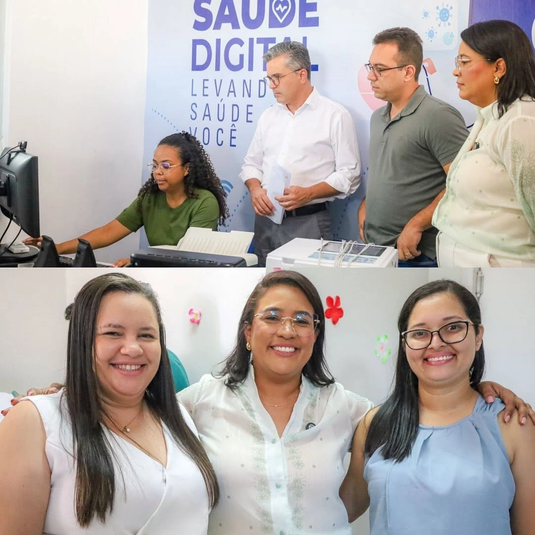 Lagoa do Piauí inaugura sala de Saúde Digital para modernizar atendimentos
