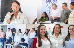 Lagoa do Piauí inaugura sala de Saúde Digital para modernizar atendimentos (Foto: Reprodução) Lagoa do Piauí inaugura sala de Saúde Digital para modernizar atendimentos (Foto: Reprodução)