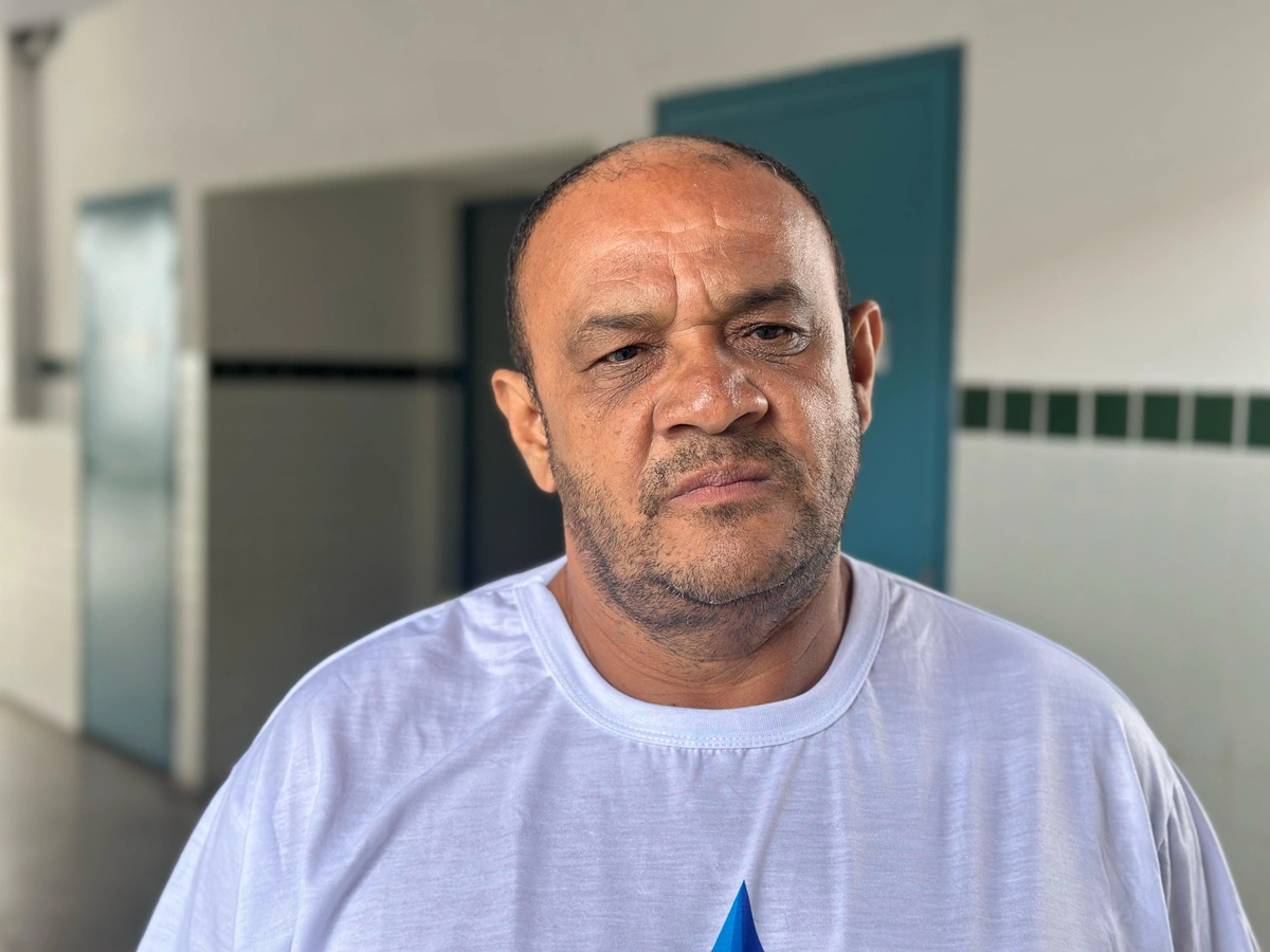 Leomar Patrício, presidente da associação de moradores do Jardim Europa