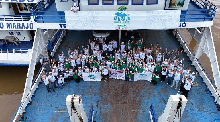 Marajó 360º: expedição de cidadania para população ribeirinha vai até Abril