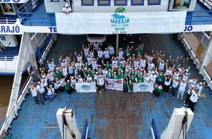 Marajó 360º: expedição de cidadania para população ribeirinha vai até Abril (Foto: DPE-PA/Divulgação) Marajó 360º: expedição de cidadania para população ribeirinha vai até Abril (Foto: DPE-PA/Divulgação)