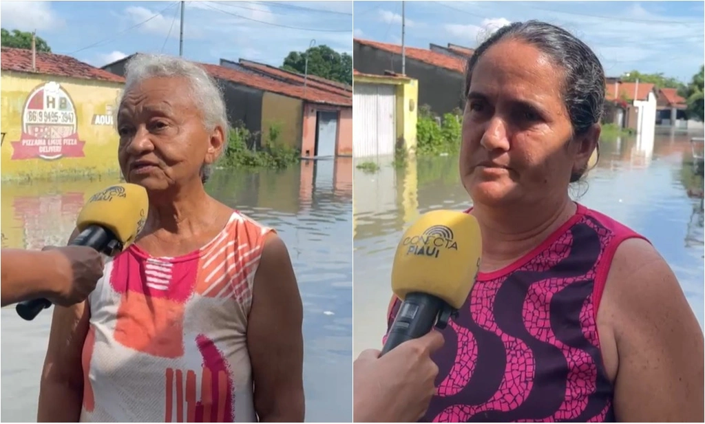 Maria dos Aflitos e Elizabete da Costa, respectivamente
