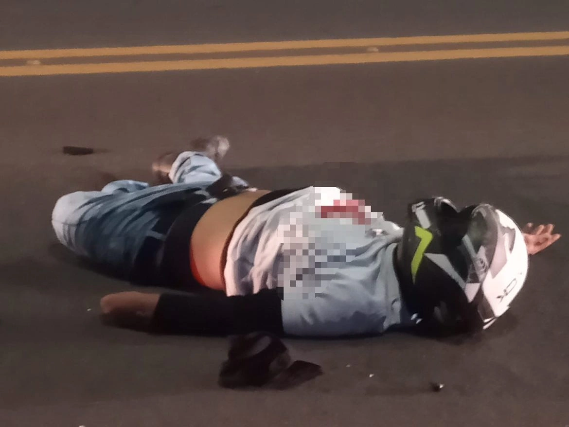 Motociclista colombiano morre após colidir contra caminhão em Teresina