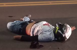 Motociclista colombiano morre após colidir contra caminhão em Teresina (Foto: Reprodução)