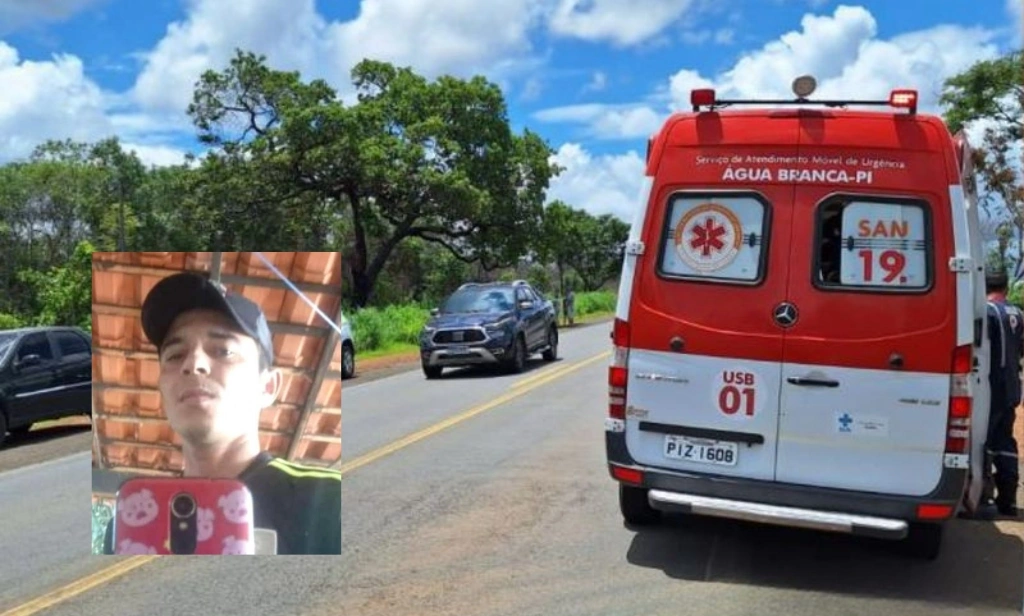 Motociclista morre após perder o controle e sair da pista na BR-343, no Piauí