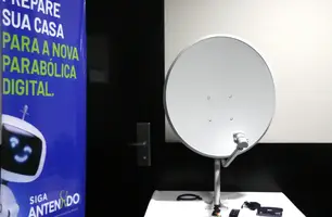 Parabólica digital (Foto: Tânia Rêgo/Agência Brasil)