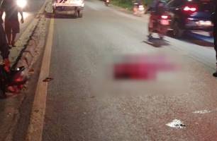 Pedestre morre atropelado na BR-343, em Teresina; veículo não foi localizado (Foto: Reprodução)