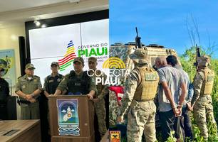 Polícia detalha desarticulação de roça de maconha localizada entre Piauí e Bahia (Foto: Reprodução/Conecta Piauí) Polícia detalha desarticulação de roça de maconha localizada entre Piauí e Bahia (Foto: Reprodução/Conecta Piauí)
