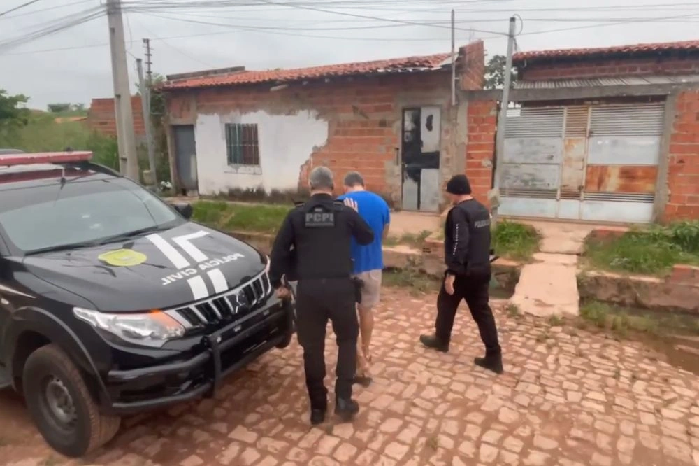 Polícia prende em Teresina homem condenado por roubo em Timon de cinco anos atrás