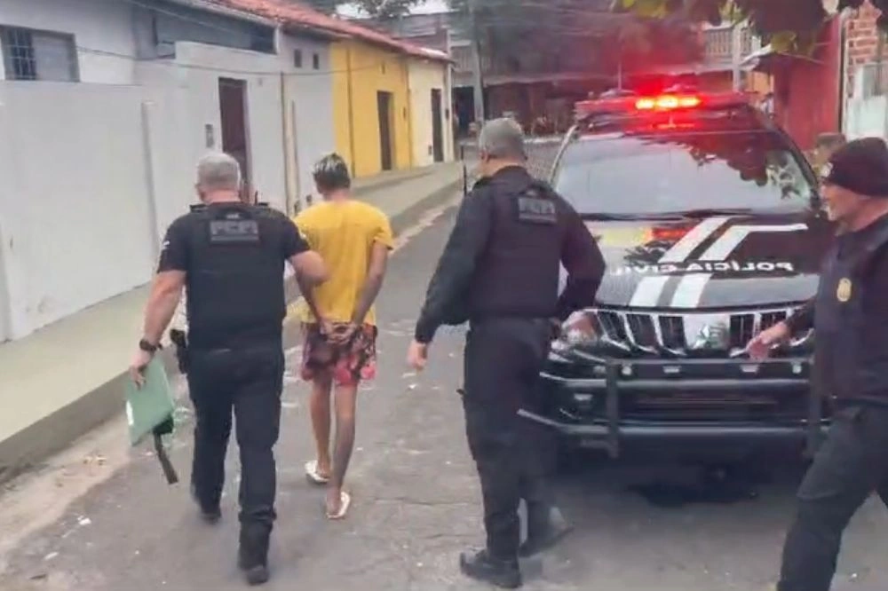 Polícia prende em Teresina homem condenado por roubo em Timon de cinco anos atrás