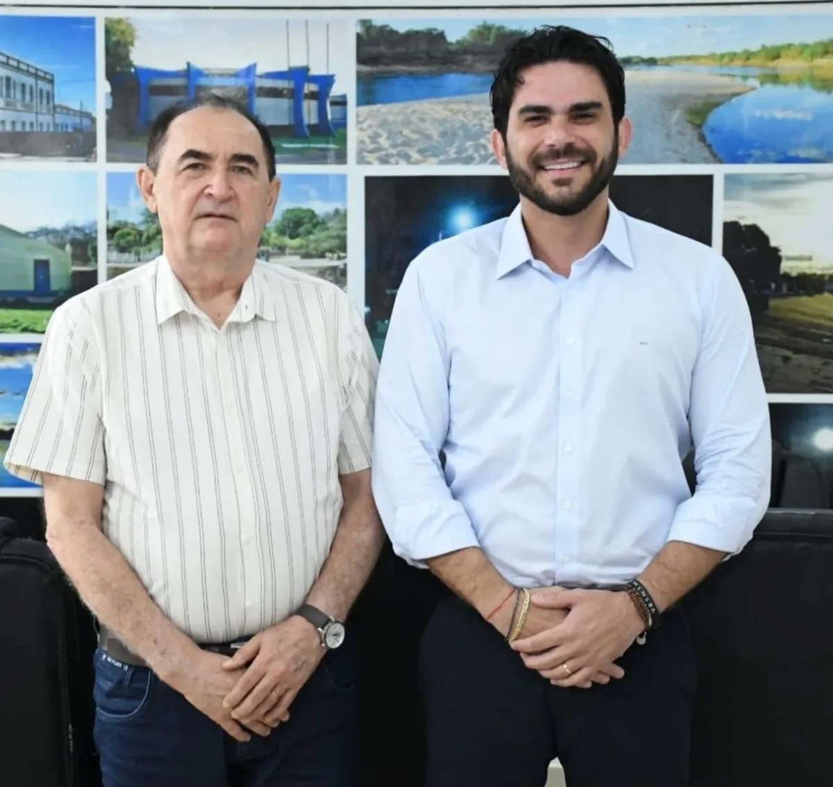 Prefeito Antônio Reis e Dr. Marcus Kalume