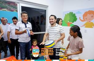 Prefeitura de Palmeira do Piauí inaugura Creche 'Tia Maná' para garantir educação e acolhimento às crianças (Foto: Reprodução) Prefeitura de Palmeira do Piauí inaugura Creche 'Tia Maná' para garantir educação e acolhimento às crianças (Foto: Reprodução)