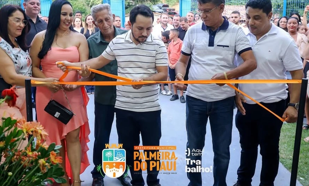 Prefeitura de Palmeira do Piauí inaugura Creche 'Tia Maná' para garantir educação e acolhimento às crianças