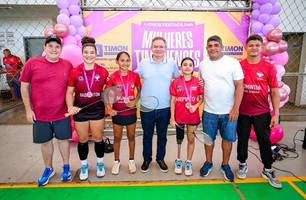 Prefeitura de Timon promove jogos esportivos em comemoração ao Dia da Mulher (Foto: Reprodução) Prefeitura de Timon promove jogos esportivos em comemoração ao Dia da Mulher (Foto: Reprodução)