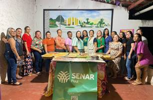 São João do Arraial e SENAR capacita mulheres no curso de doces e salgados (Foto: Reprodução) São João do Arraial e SENAR capacita mulheres no curso de doces e salgados (Foto: Reprodução)