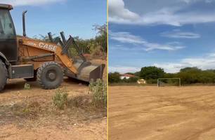 São Raimundo Nonato prepara campos para a Copa do Município (Foto: Reprodução/Redes Sociais)